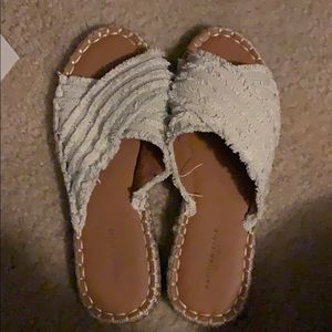 Slip on sandals